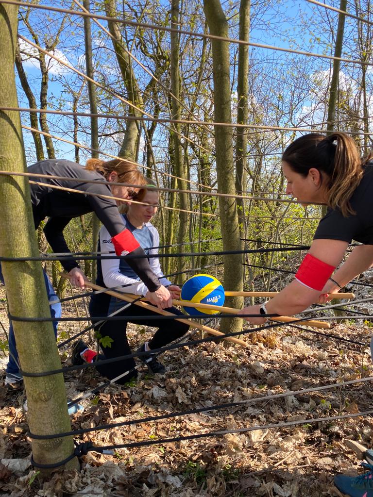 Hra Pevnost Dobravka - úkol míč